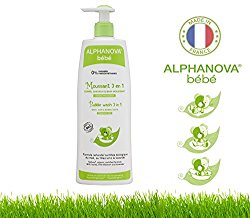 Alphanova Bebe-Organic 3 In 1 Baby Bubble Wash (500ML)