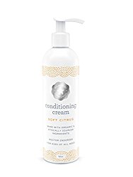 Baja Baby Hair Conditioner Cream – Light Citrus Scent – FAMILY SIZE WITH PUMP – 12 fl oz – NEW AND IMPROVED – Free of Sulphates, Parabens and Phosphates – Dr Approved – 100% Money Back Guarantee!