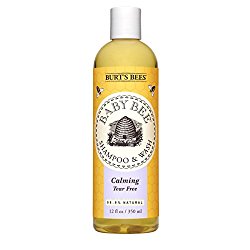 Burt’s Bees Baby Bee Shampoo and Wash, Calming, 12 Fluid Ounces (Pack of 3)