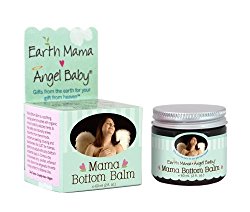 Earth Mama Angel Baby Earth Mama Bottom Balm, 2-Ounce Jars (Pack of 3)