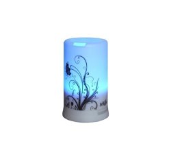 BriteLeafs 2-in-1 Ultrasonic Aroma Diffuser Ultrasonic Humidifier – 4 Timer Settings & 6 Color Light Changes + Free 10ml Aromatherapy Essential Oil (Lavender)