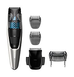 Philips Norelco Beard trimmer Series 7200, Vacuum trimmer with 20 built-in length settings, BT7215/49