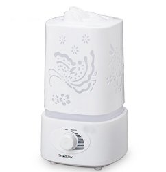 Signstek 1500ML 1.5L Ultrasonic Air Humidifier LED Color Changing Aroma Oil Diffuser (Dragonfly)