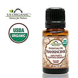 US Organic 100% Pure Frankincense Essential Oil – USDA Certified Organic – 15 ml