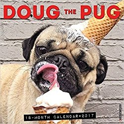 Doug the Pug 2017 Wall Calendar