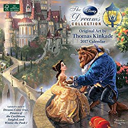 Thomas Kinkade: The Disney Dreams Collection 2017 Wall Calendar