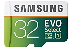 Samsung 32GB EVO Select Micro SDHC Memory Card, 80MB/s (MB-ME32DA/AM)