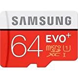 Samsung 64GB EVO Plus Class 10 Micro SDXC with Adapter 80mb/s (MB-MC64DA/AM)