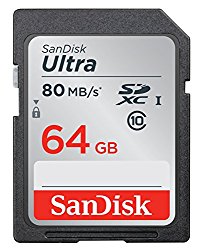 SanDisk SDSDUNC-064G-GN6IN 64GB SDXC UHS-I Memory Card