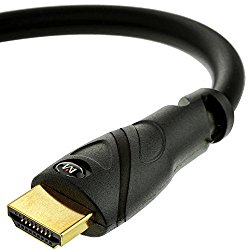 Mediabridge High Speed HDMI Cable with Ethernet (35 ft) – Ultra Series – Supports Ethernet, 3D, and Audio Return [Newest Standard]