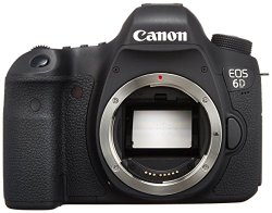 Canon EOS 6D 20.2 MP CMOS Digital SLR Camera with 3.0-Inch LCD (Body Only) – Wi-Fi Enabled – International Version (No warranty)