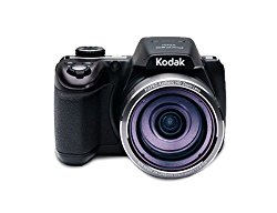 Kodak AZ521, 16MP Camera with 52x Optical Zoom, 3″ LCD Screen, 1080p Video Recording – Black