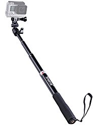 Smatree SmaPole Q1 Extendable Selfie Stick / Monopod for GoPro Hero 5/4/3+/3/2/1/Session / for Compact Cameras