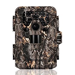 TEC.BEAN Waterproof 12MP 1080P HD Game & Trail Hunting Camera with 36 Pieces 940nm IR LEDs