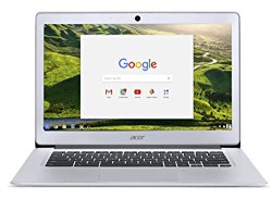 Acer Chromebook 14, Aluminum, 14-inch Full HD, Intel Celeron Quad-Core N3160, 4GB LPDDR3, 32GB, Chrome, CB3-431-C5FM