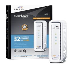 ARRIS SURFboard SB6190 DOCSIS 3.0 Cable Modem – Retail Packaging – White