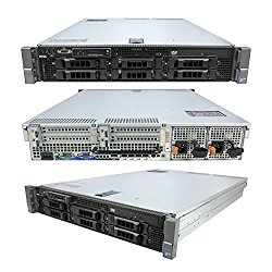 High-End Virtualization Server 12-Core 144GB RAM 12TB RAID Dell PowerEdge R710 Bezel and Rails (Certified Refurbished)