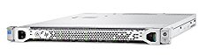 HPE 800079-S01 ProLiant DL360 Gen9 Server, 16 GB RAM, No HDD, Matrox G200, Silver
