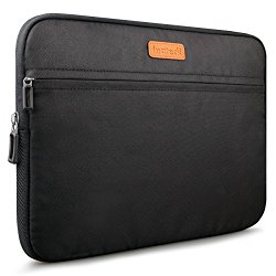 Inateck 13-13.3 Inch MacBook Air/ Pro Retina Sleeve Carrying Case Cover Protective Bag, Black (LC1300B)
