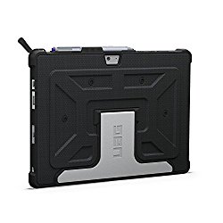 UAG Microsoft Surface 3 Feather-Light Composite [BLACK] Aluminum Stand Military Drop Tested Case