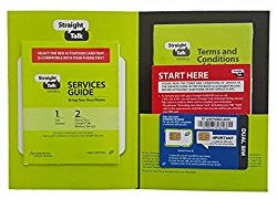 Straight Talk AT&T Compatible SIM card for AT&T phone or Unlocked GSM Phone including iPhone 3 & 4 Samsung Galaxy S3, S4, S5 Galaxy Note 2 3 & 4 and other GSM phones