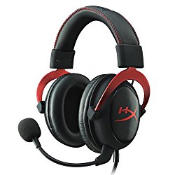 HyperX Cloud II Gaming Headset for PC & PS4 – Red (KHX-HSCP-RD)