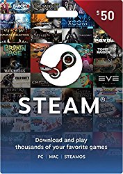 Steam Gift Card – $50