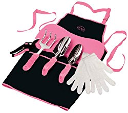 Apollo Precision Tools DT3790P 7-Piece Garden Kit, Pink, Donation Made to Breast Cancer Research