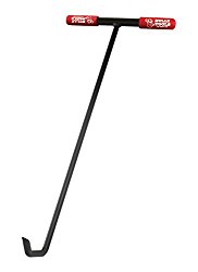 Bully Tools 99200 Manhole Cover Hook with Steel T-Style Handle, 24-Inch