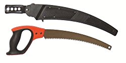 Hme Products Hand Saw with Scabbard, Orange