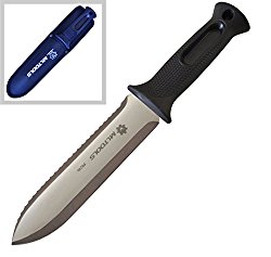 MLTOOLS® Hori-Hori Garden Digging Knife P8246 for gardeners,Hunters, Hikers, Campers, Metal Detecting or Fishers