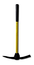 Nupla PM-5H Pick Mattock with Classic Handle and Double Bit Grip, 36″ Handle Length