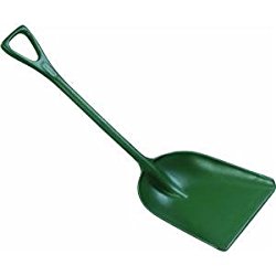POLY PRO TOOLS P-6982G Tuffy Scoop Shovel, 4 lb, Green