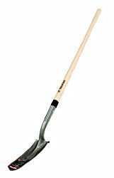 Truper 31347 Tru Pro 47-Inch Trenching Shovel, 4-Inch Blade, Ash-Wood Handle