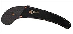 Weaver Leather Curved Back Curved Saw Scabbards with Snap, Black
