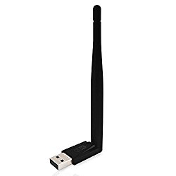 Farsic 600M AC dual-band Wireless USB adapter Wi-Fi Dongle Adapter with 2dBi Antenna Support Windows XP,Win Vista,Win 7,Win 8.1, Win 10,Linus,Android