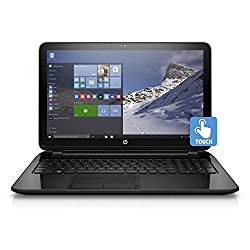 HP 15.6-Inch Flagship Touchscreen Laptop Computer (AMD Quad-Core A8-7410 Processor 2.2GHz up to 2.5GHz, 4GB RAM, 500GB Hard Drive, DVD/CD Drive, Windows 10) (Certified Refurbished)