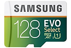 Samsung 128GB 80MB/s EVO Select Micro SDXC Memory Card (MB-ME128DA/AM)