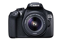 Canon EOS 1300D EF-S 18-55mm 18.7MP CMOS 5184 x 3456 Pixels (Black) – International Version (No Warranty)