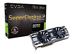EVGA GeForce GTX 1080 SC2 GAMING iCX, 8GB GDDR5X, 9 Thermal Sensors, Async Fan, Thermal Display System, Optimized Airflow Design, Die Cast Baseplate/Backplate Graphics Card 08G-P4-6583-KR