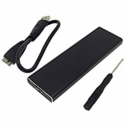 SSD to USB3.0 Hard Disk Enclosure External Case 6+12 Pin for 2010 Apple MacBook Air A1370 A1369
