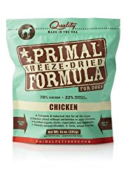Primal Pet Food Freeze Dried Canine Chicken Formula (14 oz, 2 bags)