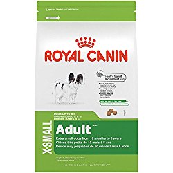 ROYAL CANIN SIZE HEALTH NUTRITION X-SMALL Adult dry dog food, 2.5-Pound