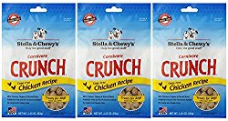 Stella & Chewy’s Carnivore Crunch Chicken Freeze-Dried Dog Treats (Pack of 3)