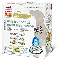 The Honest Kitchen Brave: Dehydrated Minimalist Limited Ingredient Dog Food, Grain Free Fish & Coconut, 10 lbs (Makes 40 lbs)