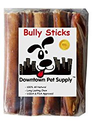 6″ inch Supreme Bully Sticks, JUMBO EXTRA THICK (10 pack) – Downtown Pet Supply
