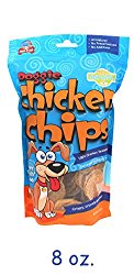 All Natural Chicken Chips- Dog Treats (Medium- 8 oz. bag)