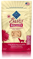 Blue Buffalo Basics Salmon & Potato Limited Ingredients Dog Biscuits (6 OZ)