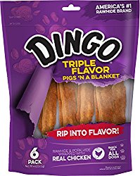 Dingo Triple Flavor Pigs ‘N a Blanket, 4 oz. (P-94022)