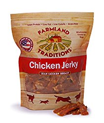 Farmland Traditions USA Made Chicken Jerky Dog Treats, 3 Lb.